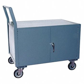 JAMCO Mobile Cabinet Bench Steel 40 W 33 D, 16C777