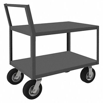 GRAINGER APPROVED Low-Profile Utility Cart 1 200 lb Steel, 16C804