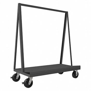 GRAINGER APPROVED Drywall Truck 2000 lb Cap 49inL 25inW, 16C867