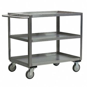 JAMCO Metal Shelf Cart 1 200 lb SS, 16C938
