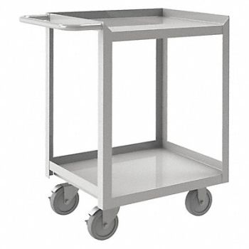 GRAINGER APPROVED Metal Shelf Cart 1 200 lb SS, 16C971