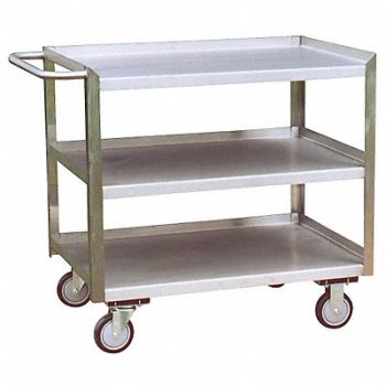 JAMCO Metal Shelf Cart 1 200 lb SS, 16D001