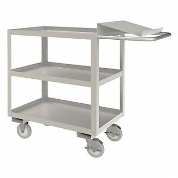 DURHAM MFG Metal Shelf Cart 1 200 lb SS, 16D029
