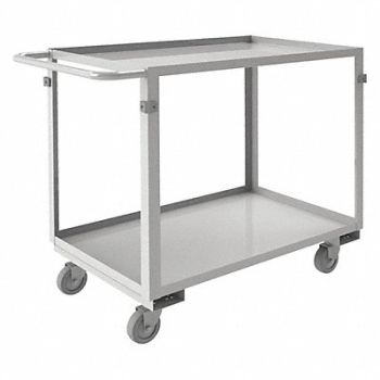 GRAINGER APPROVED Metal Shelf Cart 600 lb SS, 16D061
