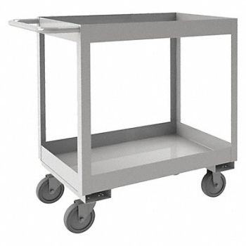 GRAINGER APPROVED Metal Shelf Cart 600 lb SS, 16D086