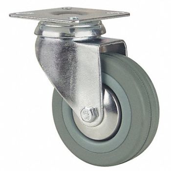 GRAINGER APPROVED Standard Plate Caster Swivel 176 lb., 16D125