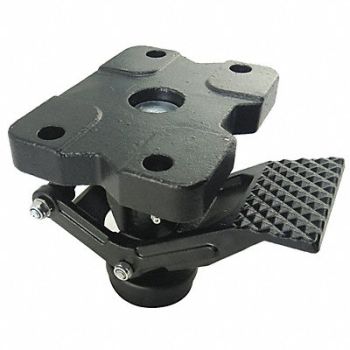 GRAINGER APPROVED Heavy-Duty Floor Lock Steel 8 Mount H, 16D136