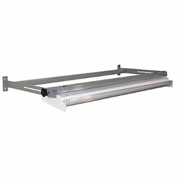 PRO-LINE Overhead Light/Frame 72W x 12D x 6H Gray, 16D618