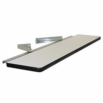PRO-LINE Cantilever Shelf 60 W x 12 D x 2 H Gray, 16D620