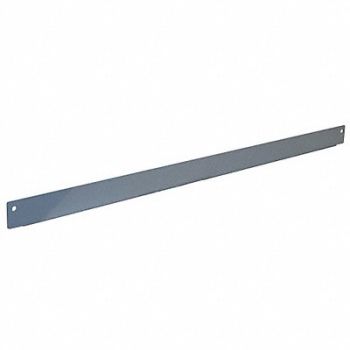 PRO-LINE Bin Rail 60 W x 1-1/2 D x 2-5/8 H Blue, 16D623