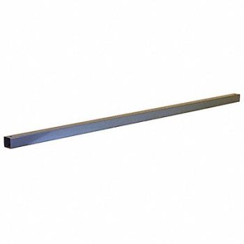 PRO-LINE Foot Rest 72 W x 1-1/2 D x 1-1/2 H Blue, 16D637