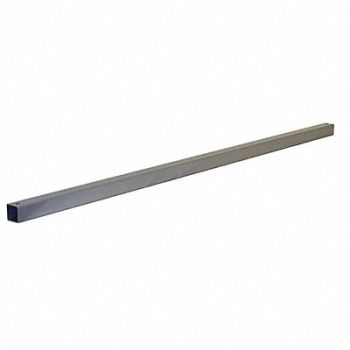 PRO-LINE Foot Rest 72 W x 1-1/2 D x 1-1/2 H Gray, 16D638