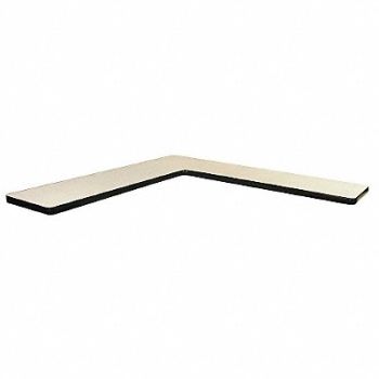 PRO-LINE Cantilever Shelf 48 in L 2 in H, 16D652