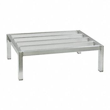 NEW AGE Low Prof Dunnage Rack 2500 lb AL 48 W, 16D661