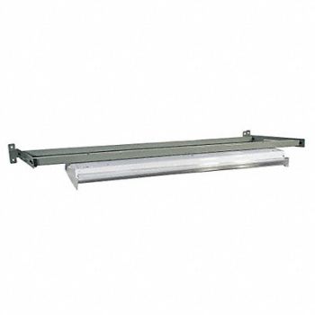 PRO-LINE Overhead Light/Frame 72W x 26D x 5H Gray, 16D743