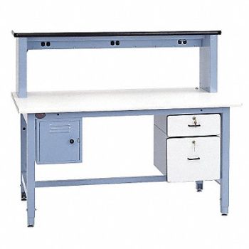 PRO-LINE Workbench Laminate 60 W 30 D, 16D758