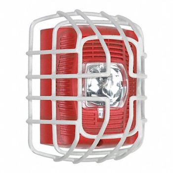 SAFETY TECHNOLOGY INTERNATIONAL 9-ga wire cage protects horn/strobe/spkr, 16D841