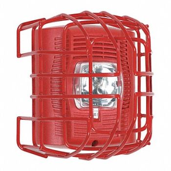 SAFETY TECHNOLOGY INTERNATIONAL 9-ga wire cage protects horn/strobe/spkr, 16D844