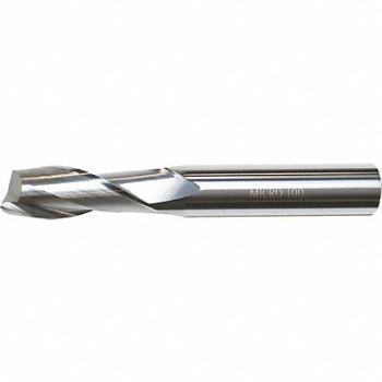 MICRO 100 Sq. End Mill Single End Carb 14.00mm, 16E745
