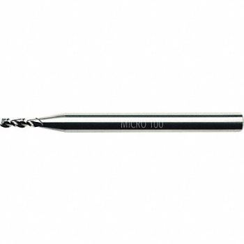 MICRO 100 Cor Rad End Mill 1/8 Carb 0.0100 rad, 16E916