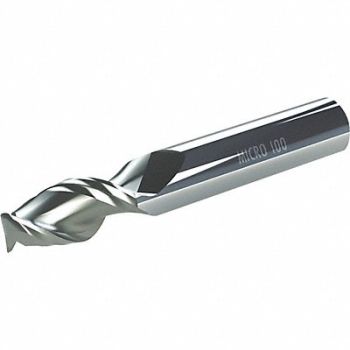 MICRO 100 Cor Rad End Mill 3/8 Carb 0.0100 rad, 16E967
