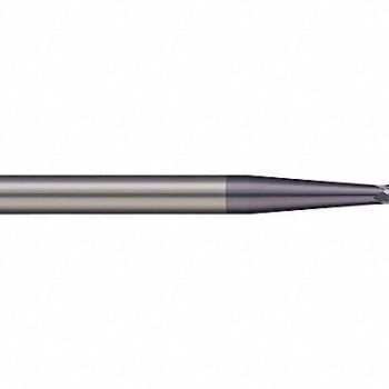MICRO 100 Ball End Mill Single End 3/32 Carbide, 16F433