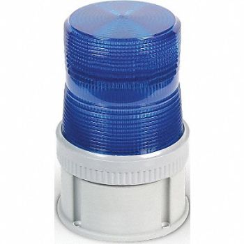 EDWARDS SIGNALING Warning Light Strobe Tube 120VAC Blue, 16G654