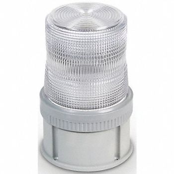 EDWARDS SIGNALING Warning Light Strobe Tube 120VAC Clear, 16G655