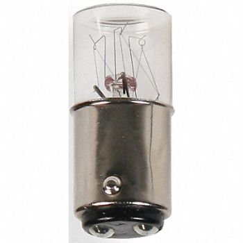 EDWARDS SIGNALING Miniature Incandescent Bulb 5W 48V PK25, 16G722