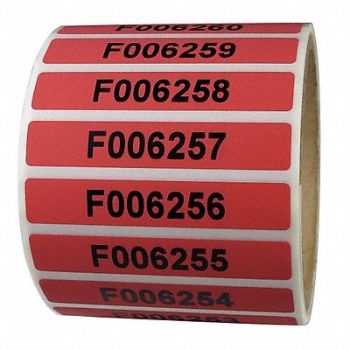 NOVAVISION INC Tamper-Evident Tape 1/2Inx2-7/8In PK250, 16G854