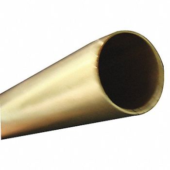 GRAINGER APPROVED Brass Rod Stock 0.222 Inside sq., 48KU45