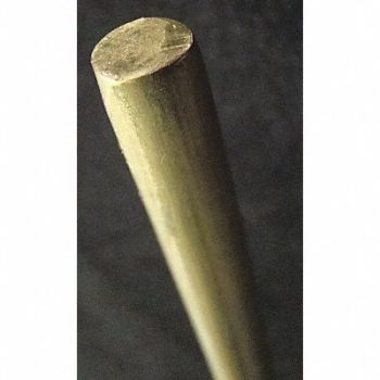 GRAINGER APPROVED Rod Stock Brass 3/8 in x 3 ft PK3, 16NH97