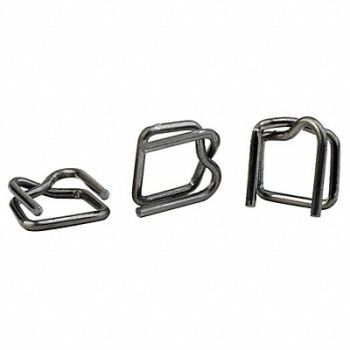 GRAINGER APPROVED Strapping Buckle Regular Duty PK250, 16P028