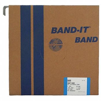 BAND-IT SS Band Heavy Duty Steel 3/4, 16P349
