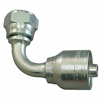 EATON AEROQUIP Crimp Fitting 90 Deg 1 ID M36-2 F, 472A76