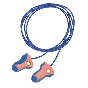 HONEYWELL HOWARD LEIGHT Ear Plugs Corded Contoured-T 33dB PK100, 4DY86