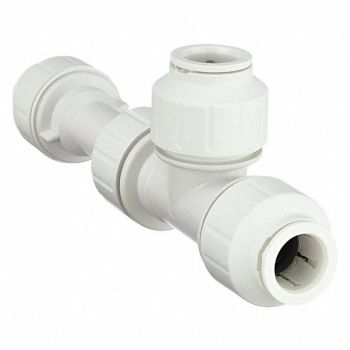 JOHN GUEST Slip Tee Connector 3/4 in CTS PEX White, 16T729