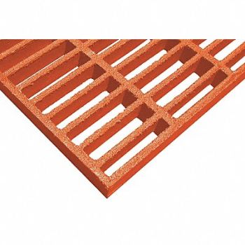 FIBERGRATE Molded Grating Span 4 ft PK2, 16U490