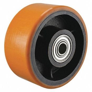 GRAINGER APPROVED PUR Tread on Iron Core Wheel 6, 16V295