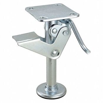 GRAINGER APPROVED General Purpose Floor Lock Steel, 16V374