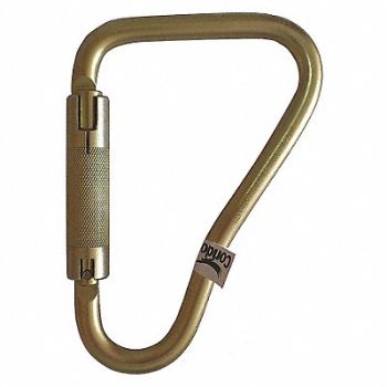 CONDOR Carabiner Steel 8-3/4 in L Auto-Lock, 16V855