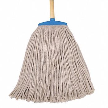 TOUGH GUY Wet Mop Kit 80 in W Natural, 16W218