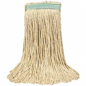 TOUGH GUY Wet Mop Natural Cotton, 16W219
