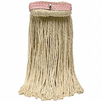 TOUGH GUY Wet Mop Natural Cotton, 16W224