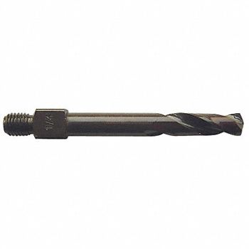 GRAINGER APPROVED Threaded Shank Drill 3/8 Cobalt, 16W825