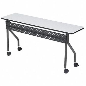 ICEBERG Mobile Table Rectangle Gray 72 W, 16W969
