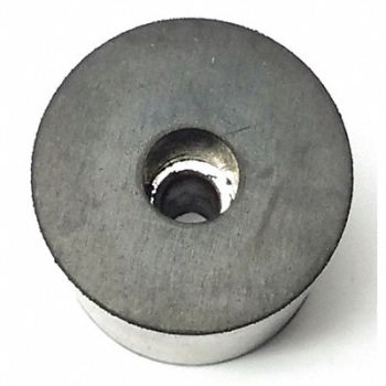 GRAINGER APPROVED Bumper 1-1/4 in Black Rubber PK5, 16WC59