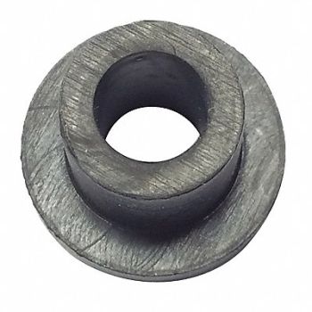 GRAINGER APPROVED Bumper 5/8 in Black Rubber PK50, 16WC75