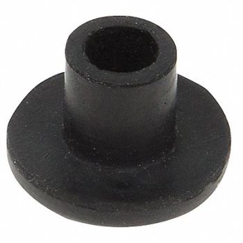 GRAINGER APPROVED Bumper 3/4 in Black Rubber PK50, 16WC76