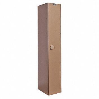 HALLOWELL Lckr 1x1Lckr Taupe 72 x12 x18 Assm, 16X108